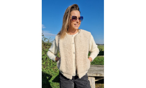 GILET MEREL beige